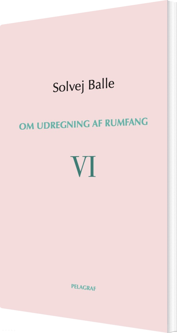 Om Udregning Af Rumfang Vi - Solvej Balle - Bog