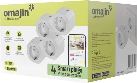 Omajin - 4x Smart Plug Pakke