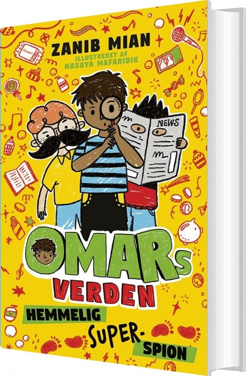 Billede af Omars Verden 2: Hemmelig Superspion - Zanib Mian - Bog
