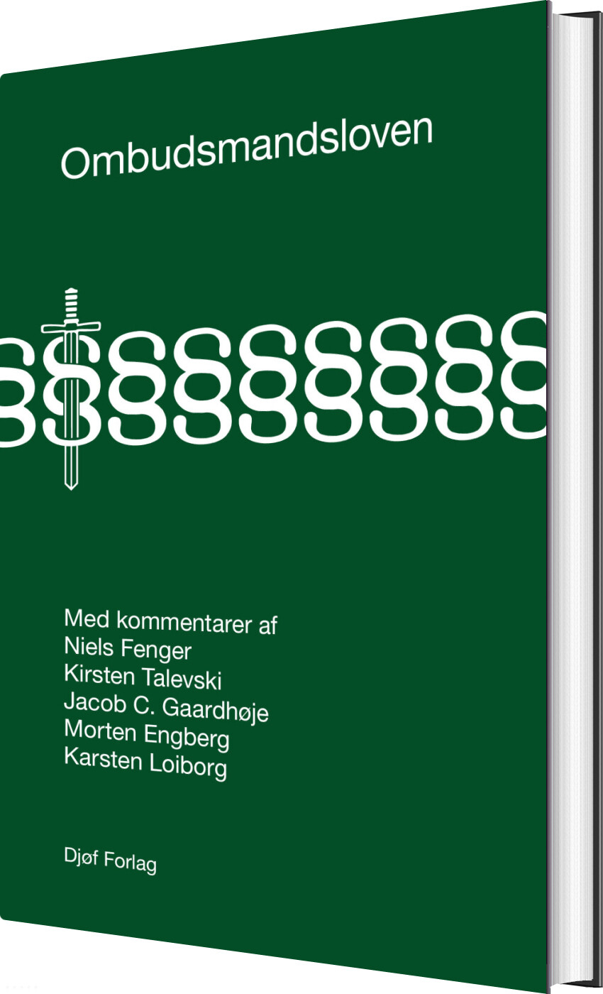 Ombudsmandsloven - Niels Fenger - Bog