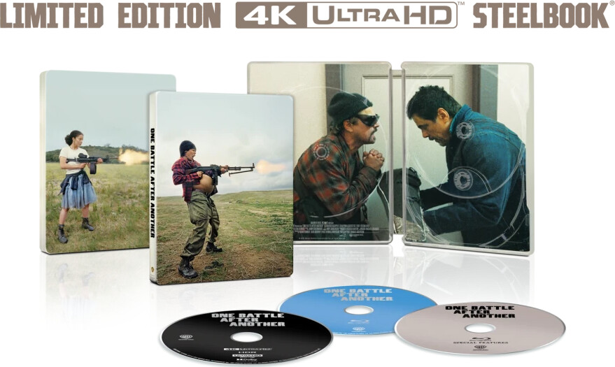 One Battle After Another - Steelbook - 4K Blu-Ray