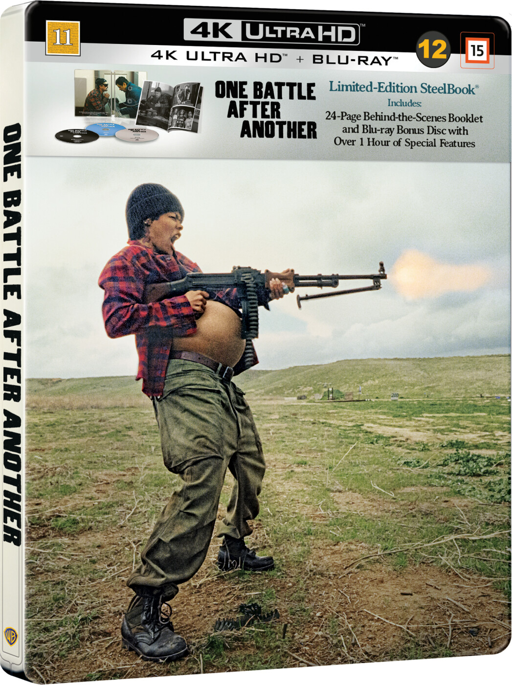 One Battle After Another - Steelbook - 4K Blu-Ray