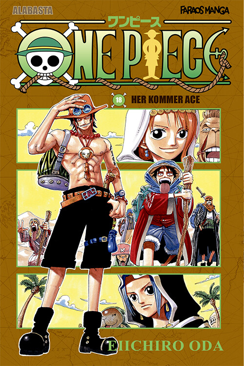One Piece 18 - 4 Stk - Eiichiro Oda - Bog