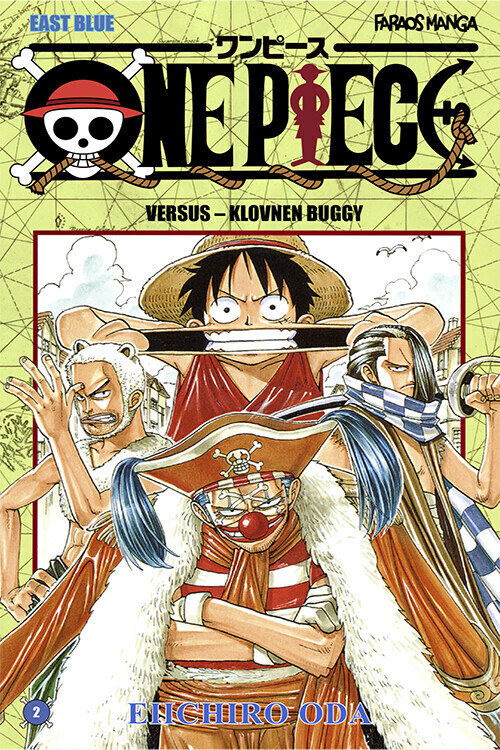 One Piece 2 (sampakke: Kolli A 4 Stk.) - Eiichiro Oda - Bog
