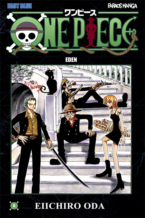 One Piece 6 (sampakke: Kolli A 4 Stk.) - Eiichiro Oda - Bog