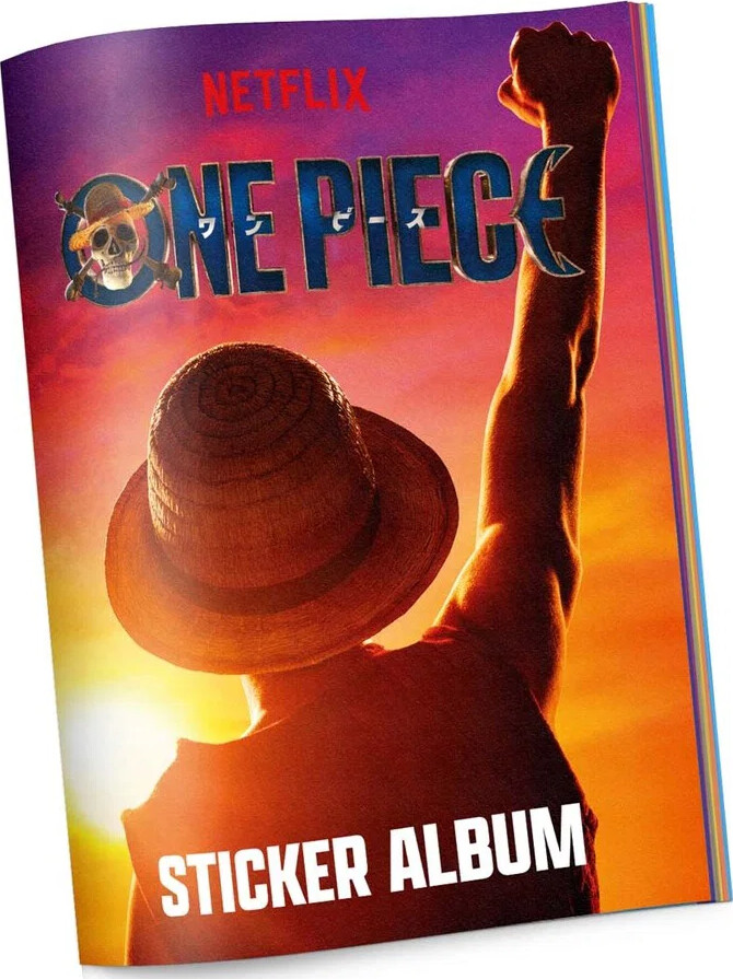 One Piece Sticker Album EN + 2 Blind Bags