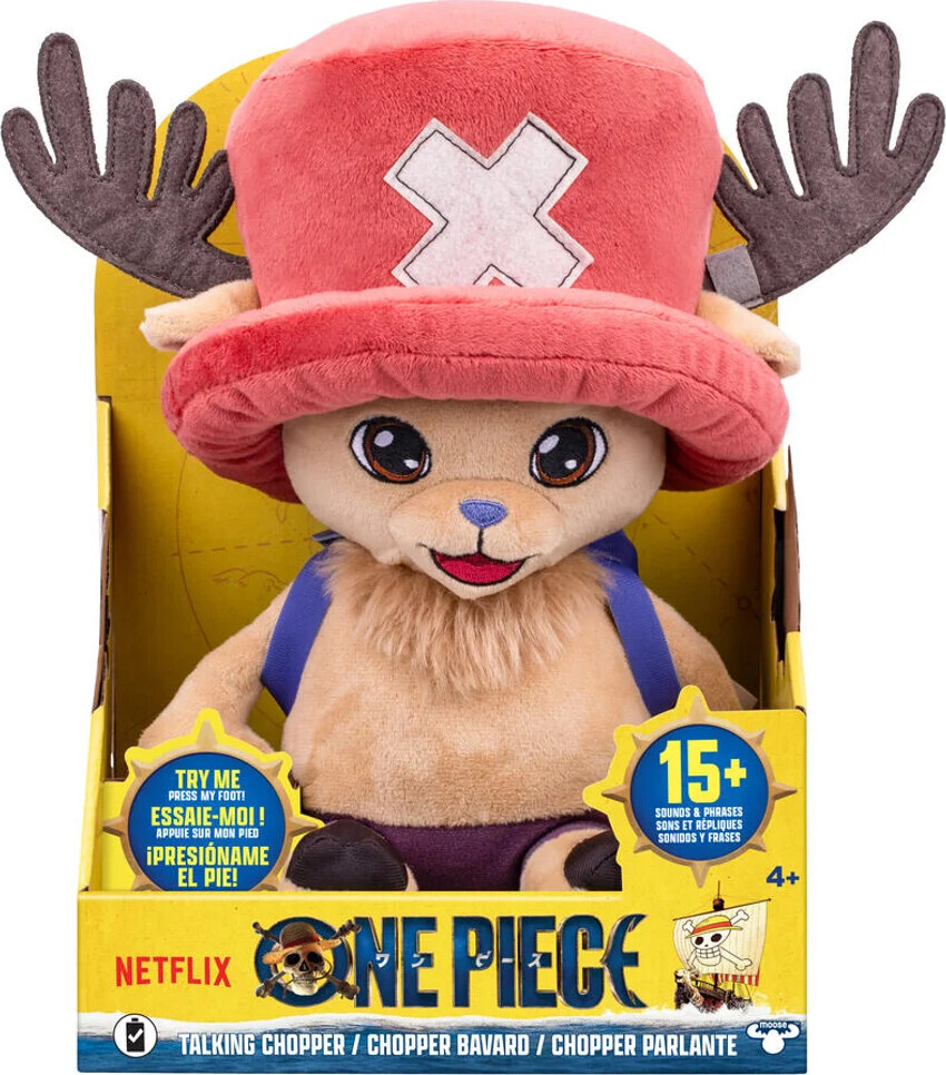 One Piece - Plush Chopper English Sounds - Moose