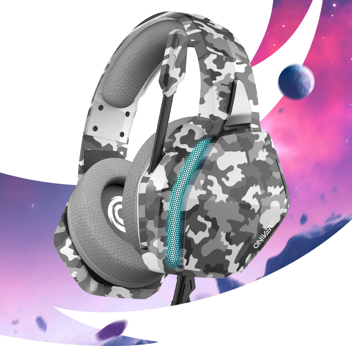 Oniverse Casque Gaming Nebula - Urban Camo