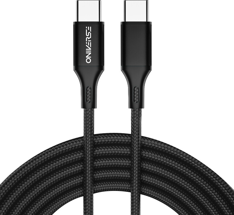 Oniverse Usb-c To Usb-c Charging Cable, 3 M - Black