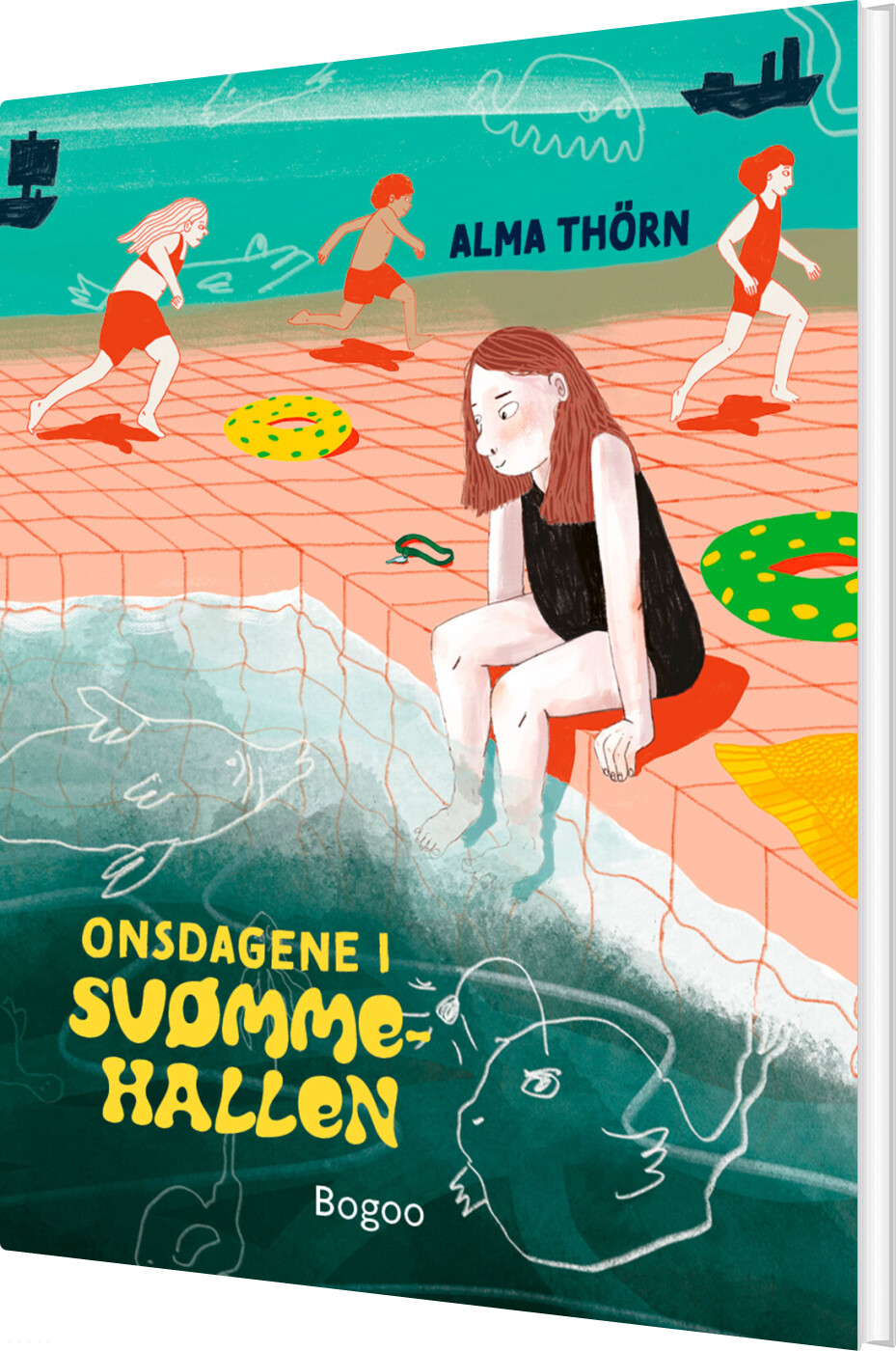 Billede af Onsdagene I Svømmehallen - Alma Thörn - Bog