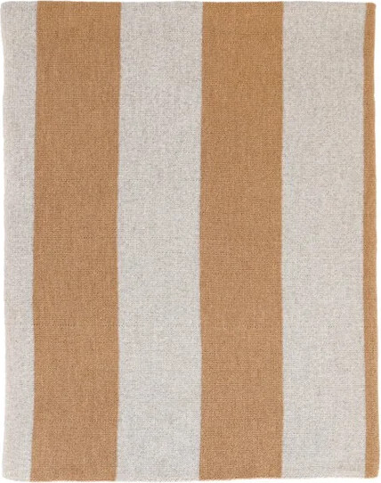 Ooh Noo - Amber Baby Tæppe - Brun & Sand - 75x95 Cm