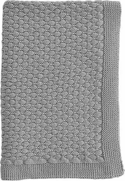 Ooh Noo - Babytæppe - Grå Bobler - Grey - 75x95 Cm