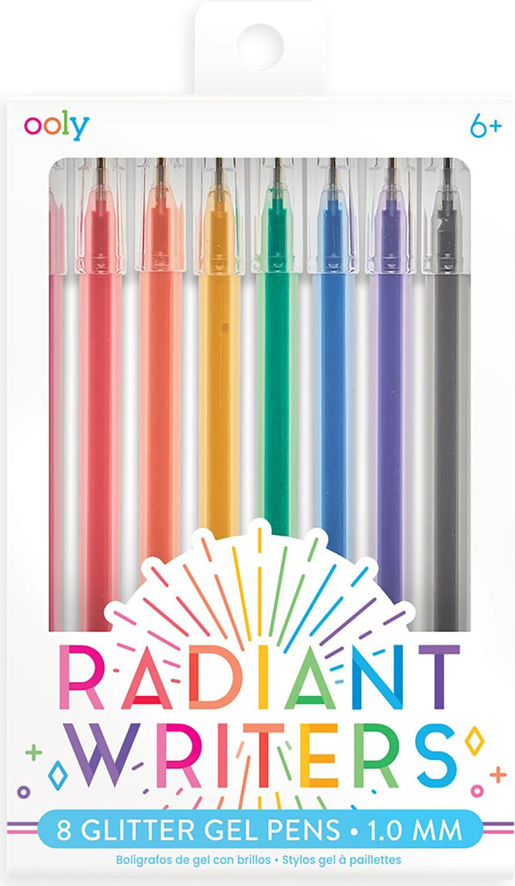Ooly - Gelpen 8 Stk - Radiant Writers Glitter