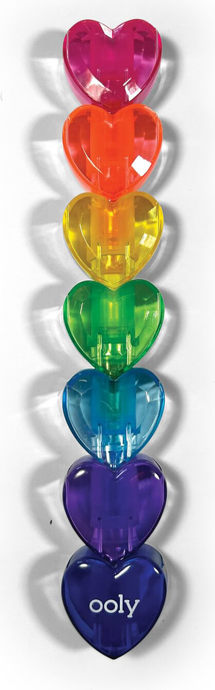 Ooly - Heart Stacks Highlighters