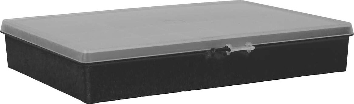 Raaco - Opbevaringsboks Med 14 Rum - 55x33,2x25,4 Cm - Sort