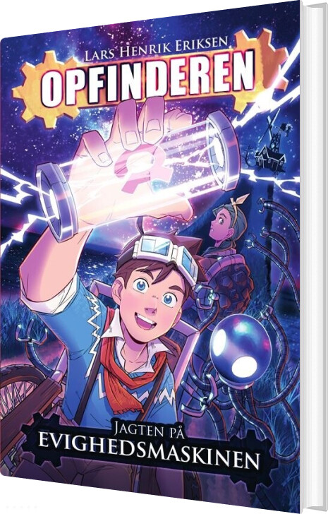 Opfinderen 1 - Jagten På Evighedsmaskinen - Lars Henrik Eriksen - Bog