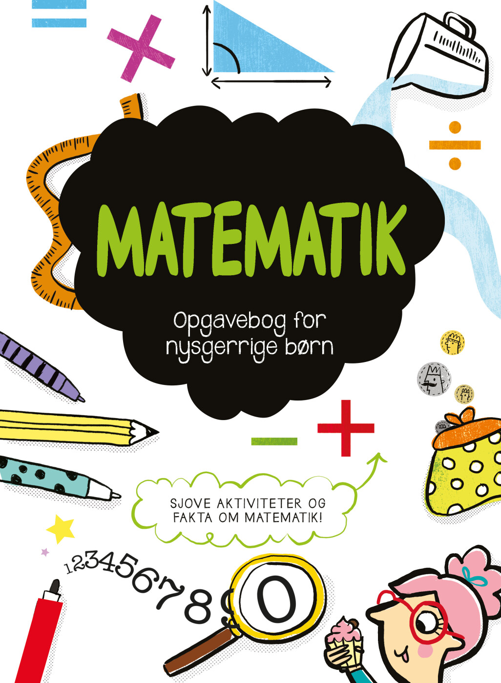 Opgavebog For Nysgerrige Børn: Matematik - Bog