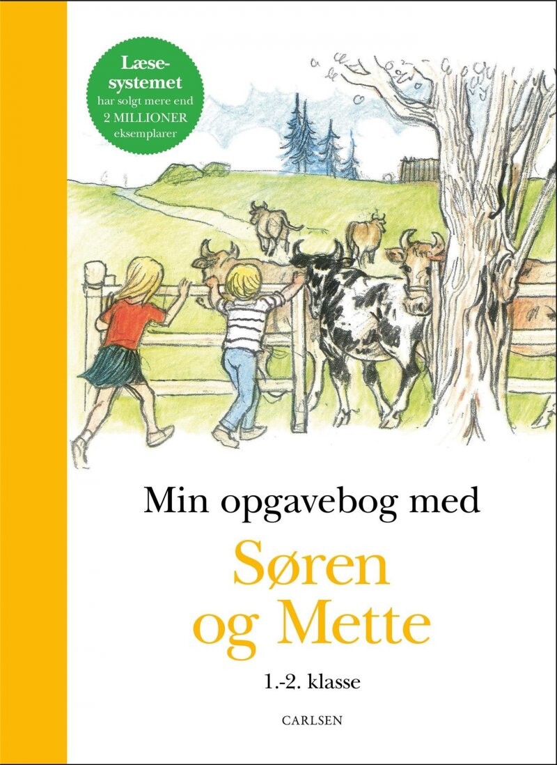 Billede af Min Opgavebog Med Søren Og Mette, 1.-2. Klasse - Knud Hermansen - Bog