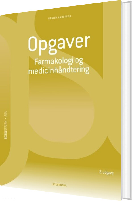 Billede af Opgaver Til Farmakologi Og Medicinhåndtering - Henrik Andersen - Bog