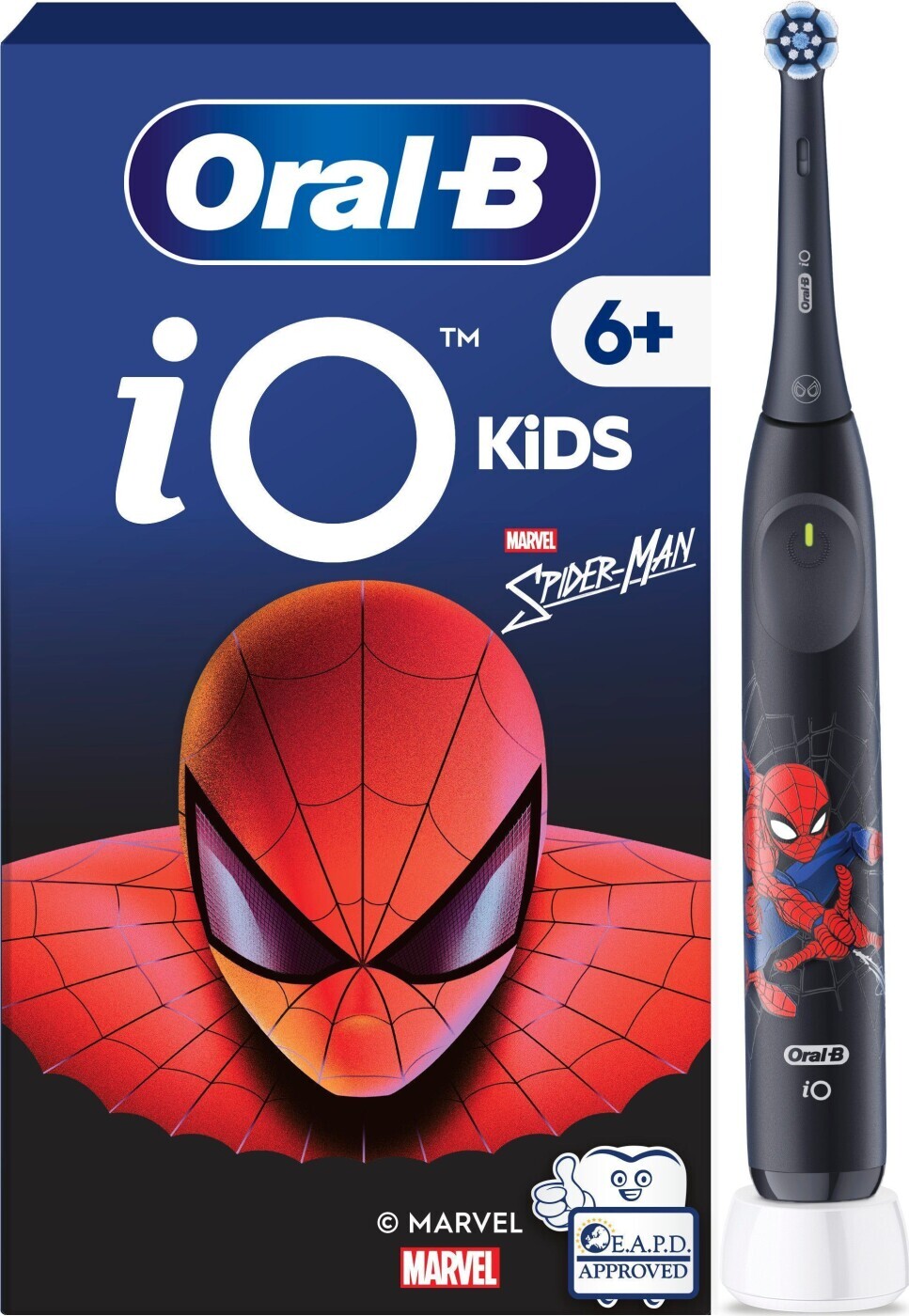 Oral B - Io 6+ Kids Marvel Spider-man Electric Tandbørste - Black