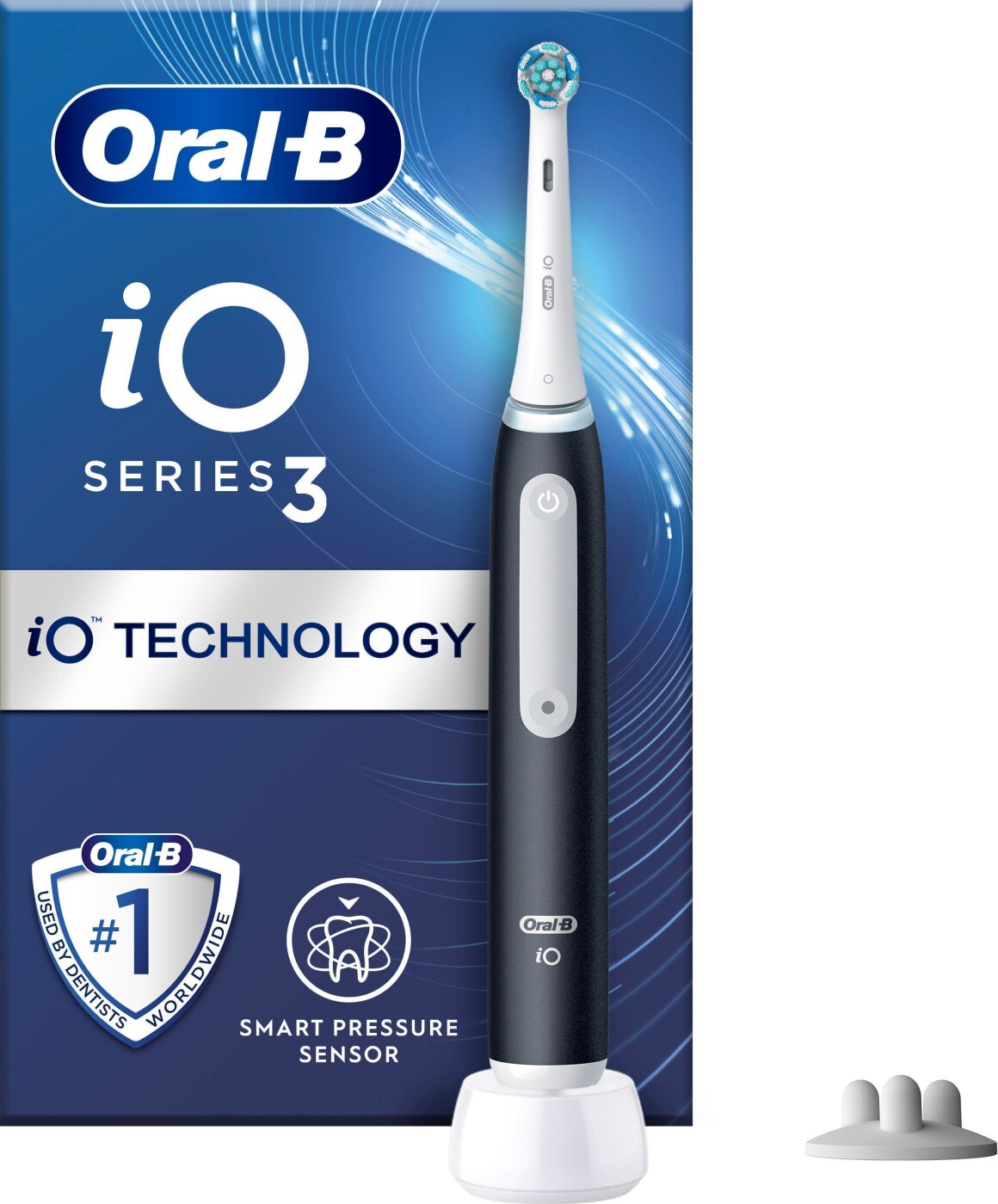 Oral-b - Io3s Mat Sort Elektrisk Tandbørste