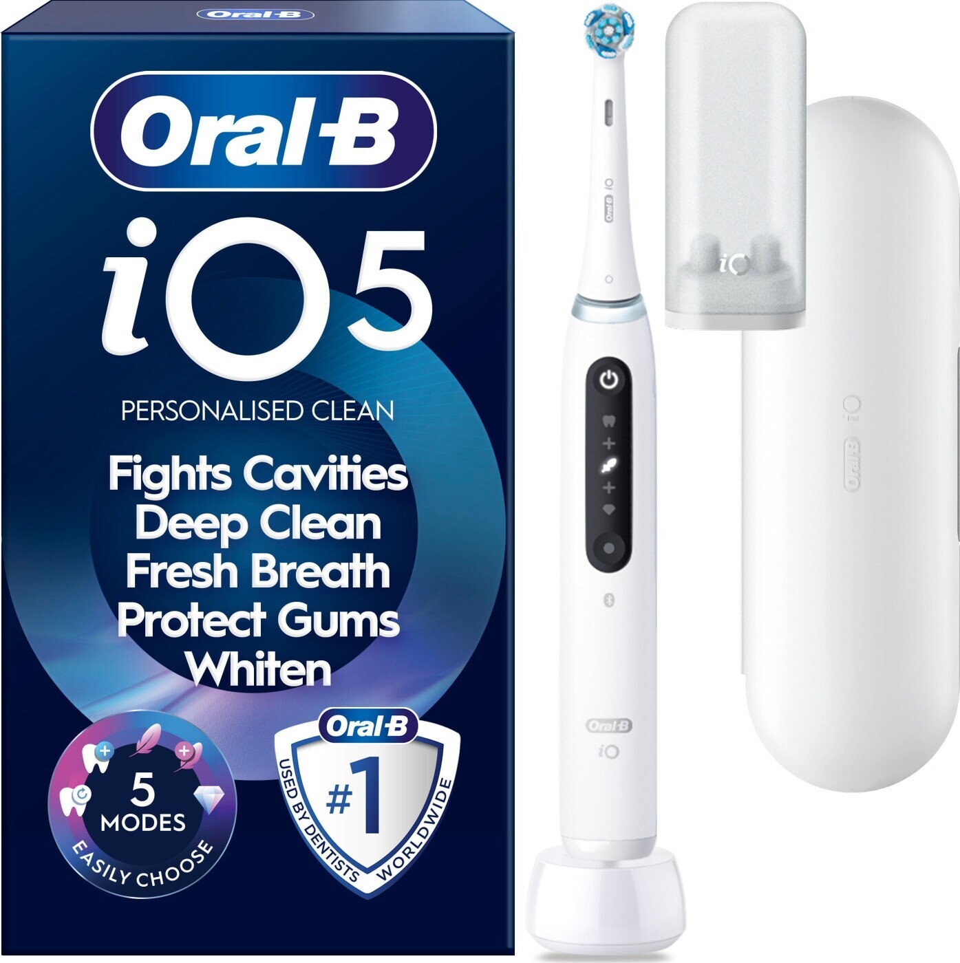 Oral-B Eltandbørste iO5 Quite White