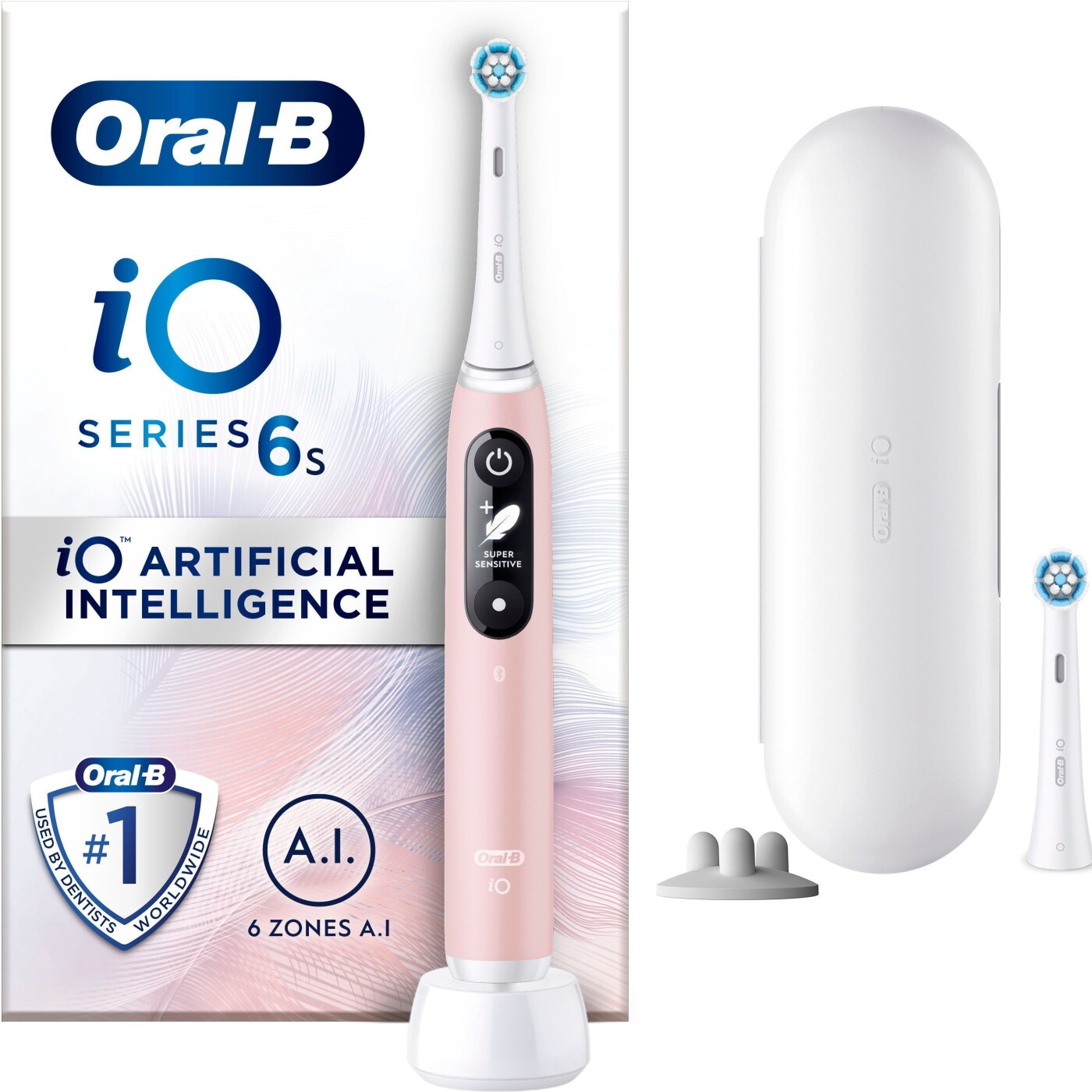 Oral-b - Io6s Pink Sand Elektrisk Tandbørste