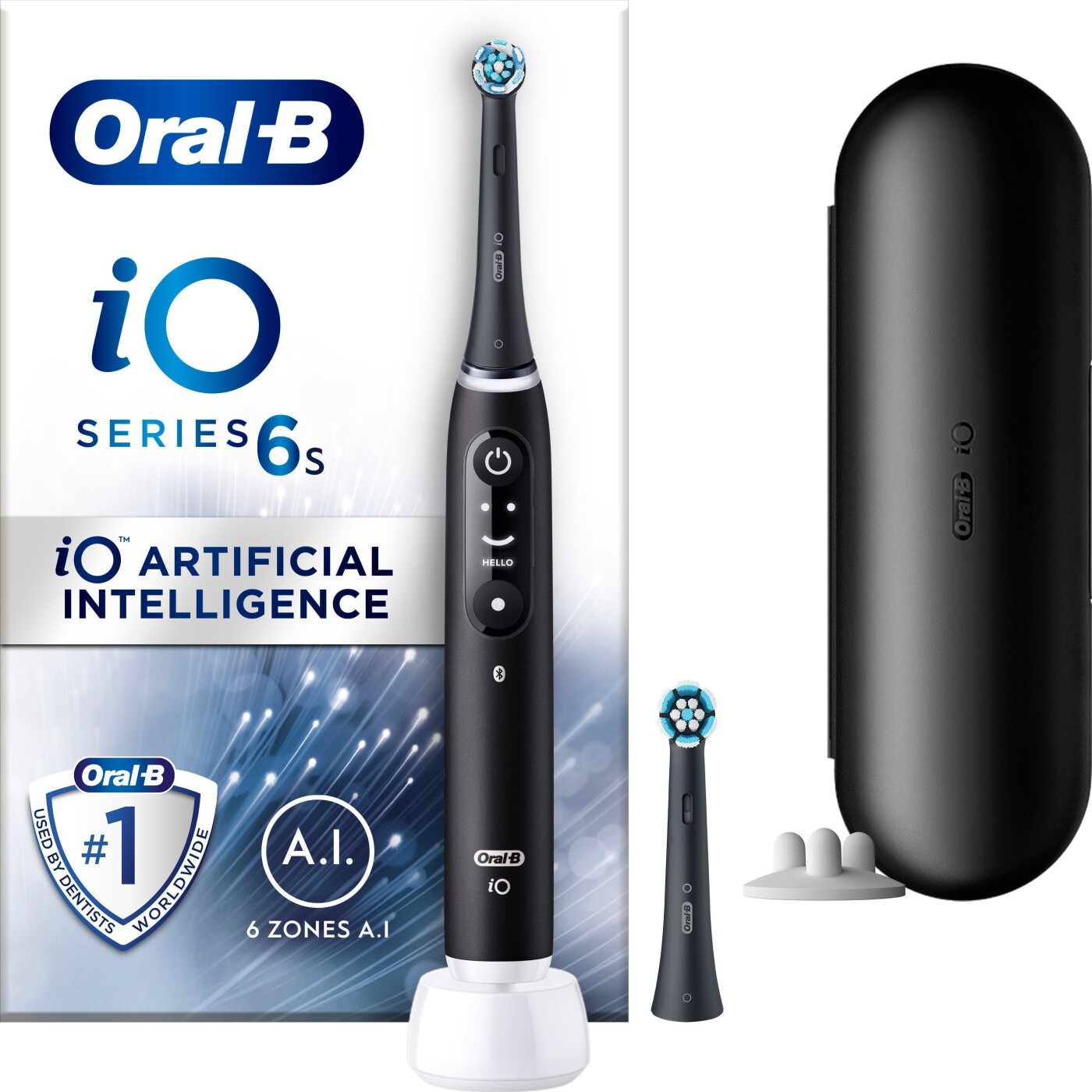 Oral-b - Io6s Sort Lava Elektrisk Tandbørste