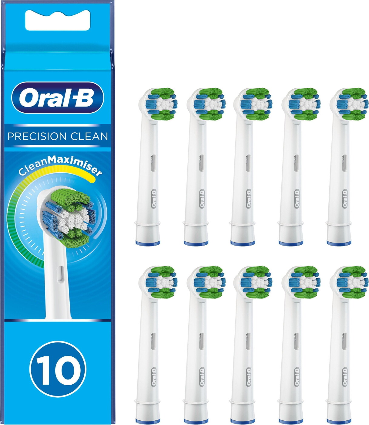 Oral-b - Precision Clean Børstehoveder - 10 Stk