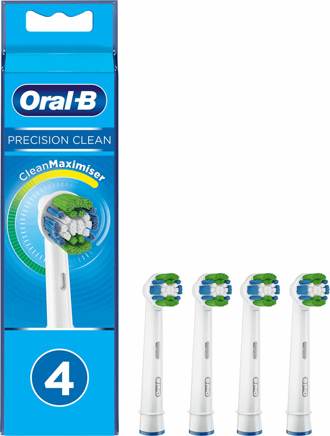 Billede af Oral-b - Precision Clean Børstehoveder - 4 Stk hos Gucca.dk