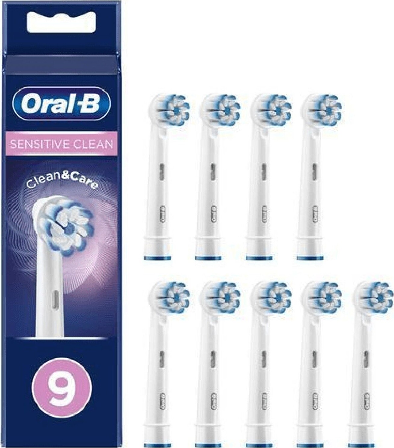 Oral-b - Sensitive Clean Børstehoveder - 9 Stk