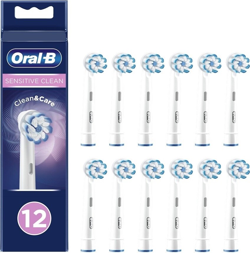 Oral-b - Sensitive Clean&care Udskiftningshoveder 12 Stk