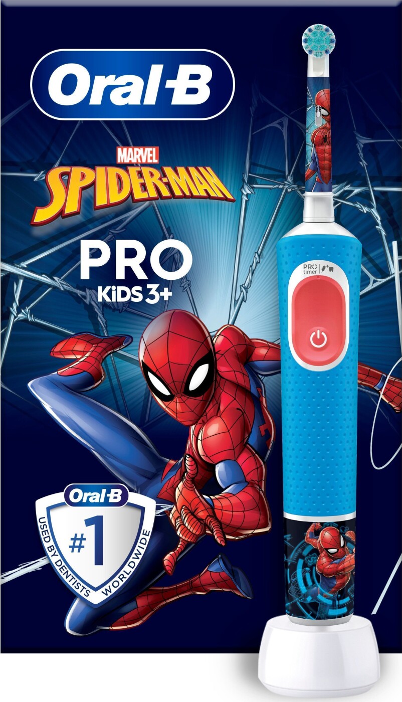 Oral-b - Vitality Pro Kids Spiderman Elektrisk Tandbørste Cls