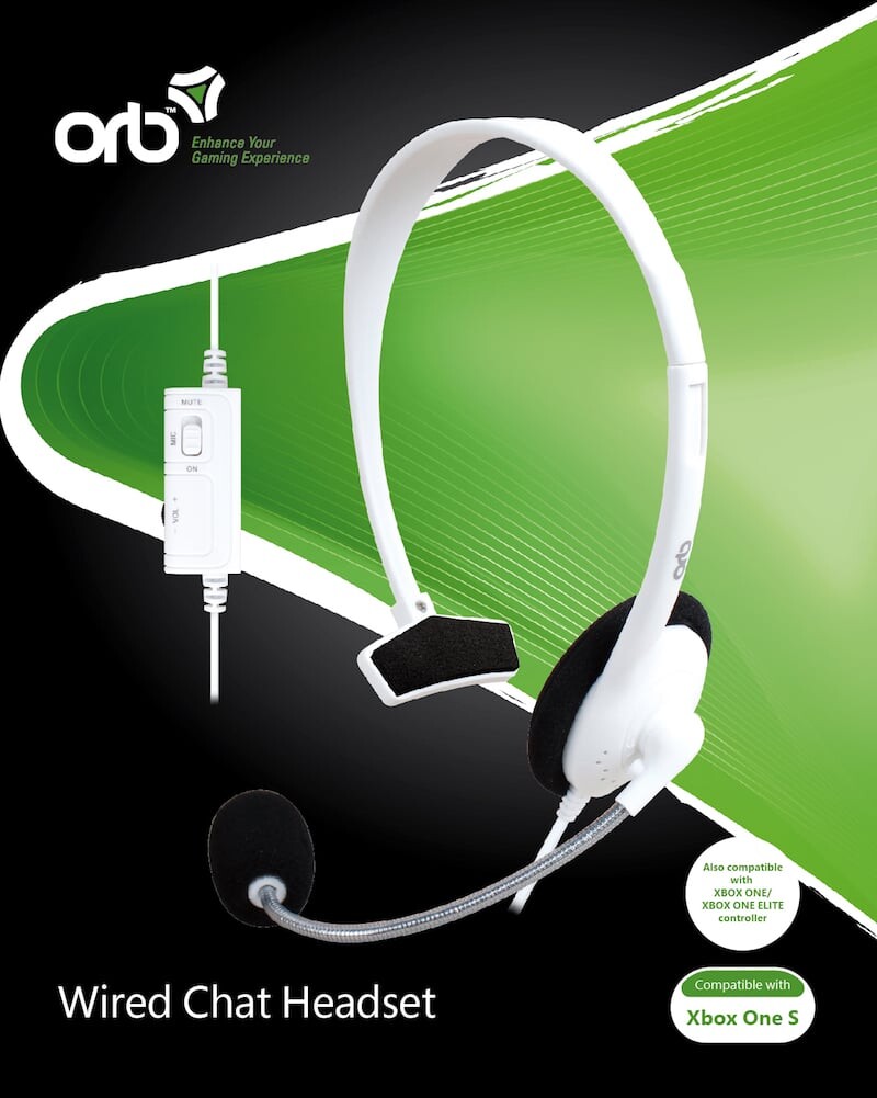 Orb Chat Høretelefoner Med Kabel Til Xbox One S