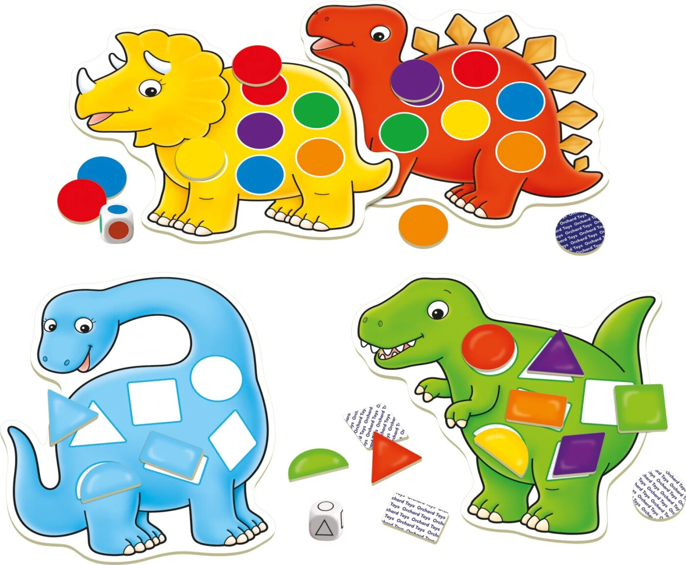 Orchard Toys - Prikkede Dinosaurer
