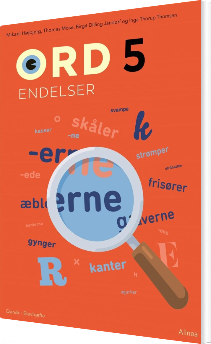 Billede af Ord 5. Endelser - Birgit Dilling Jandorf - Bog