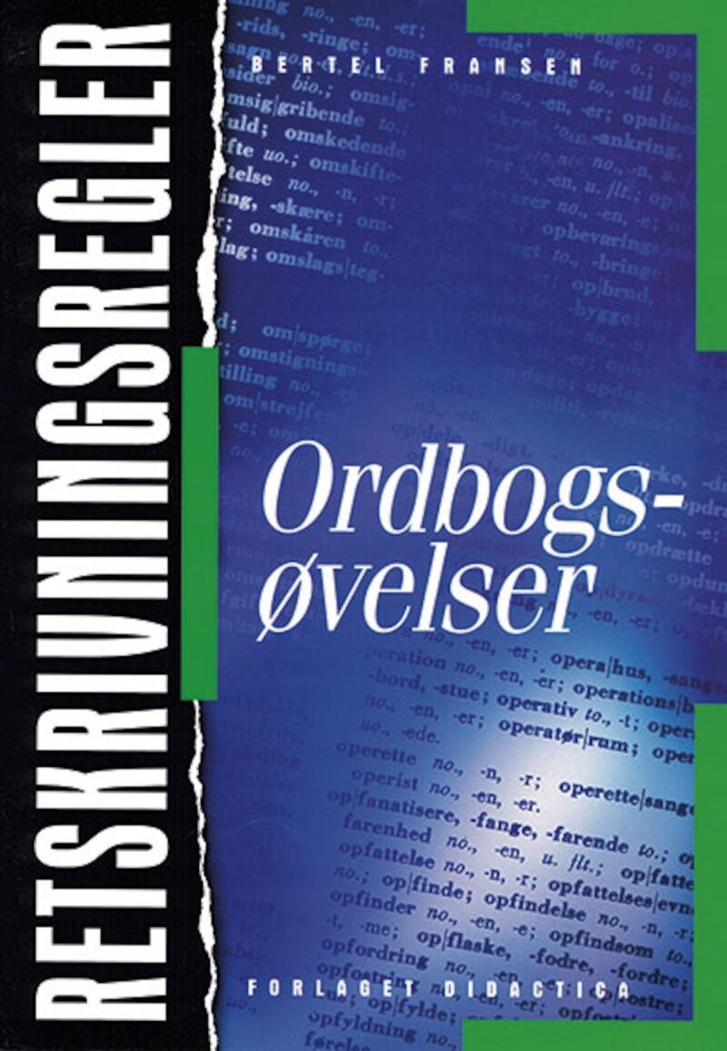 Ordbogsøvelser - Bertel Fransen - Bog