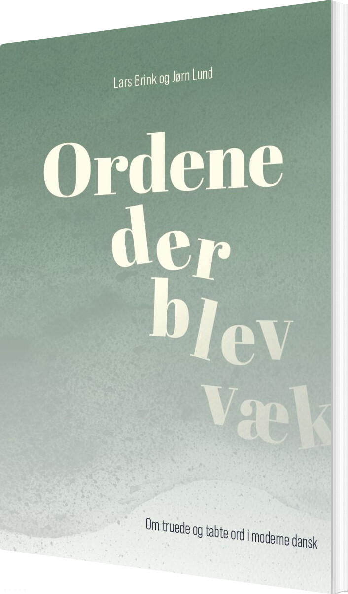 Ordene Der Blev Væk - Jørn Lund - Bog