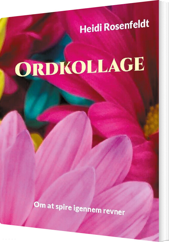 Billede af Ordkollage - Heidi Rosenfeldt - Bog