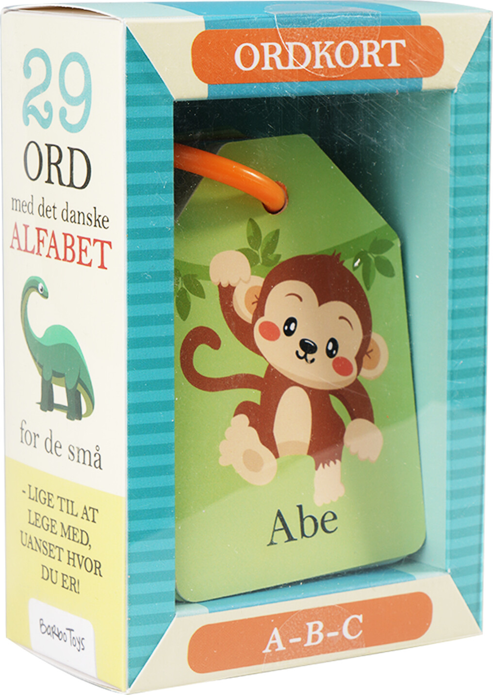 Ordkort Med Billede Til Børn - Alfabetet - Abc - Barbo Toys