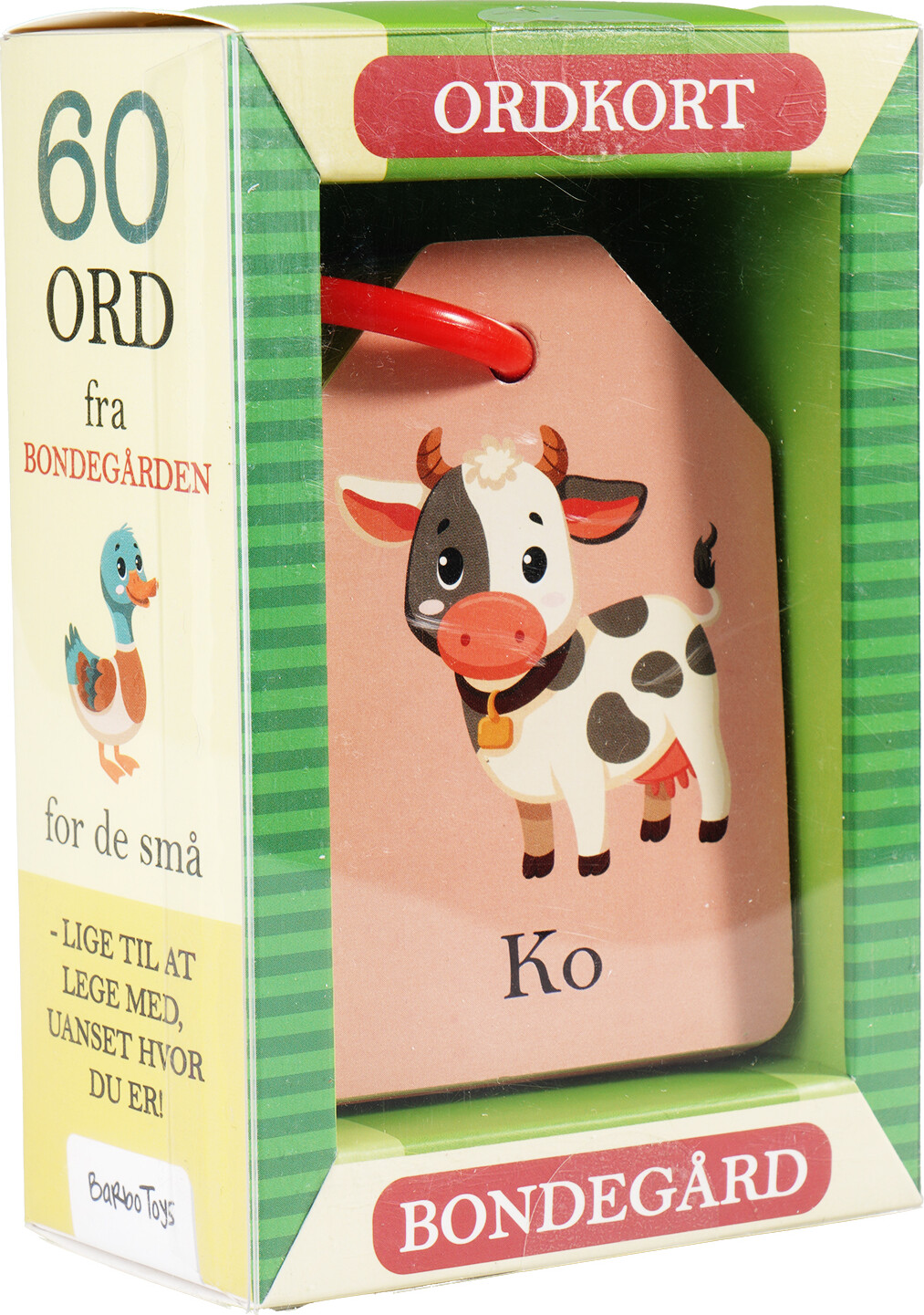Ordkort Med Billede Til Børn - På Bondegården - Barbo Toys