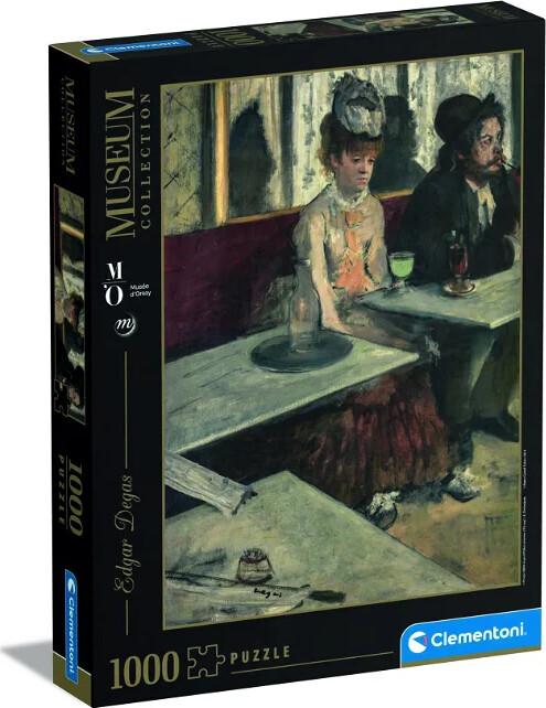 Se Clementoni Puslespil - Edgar Degas - Museum - 1000 Brikker hos Gucca.dk