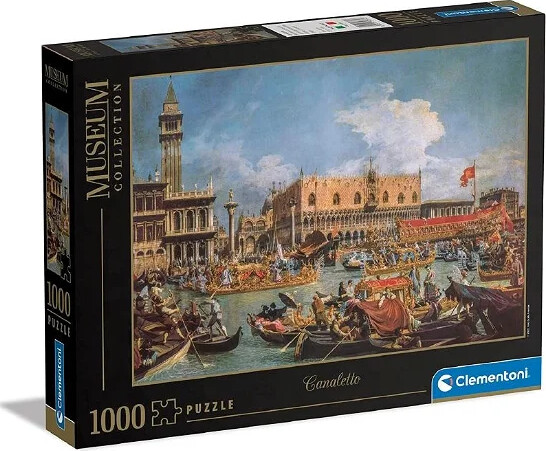Clementoni Puslespil - Canaletto - Museum - 1000 Brikker