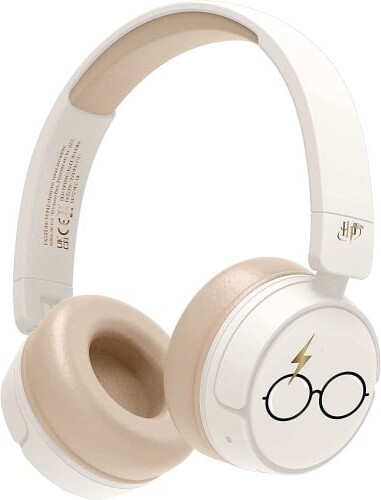 Harry Potter - Trådløse Høretelefoner Til Børn - Hvid