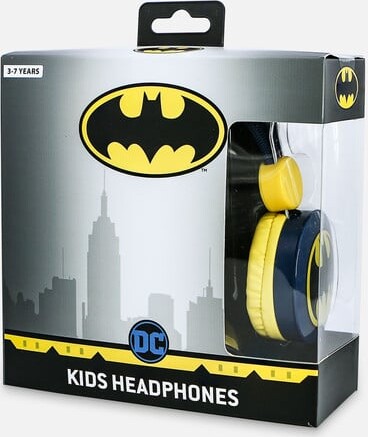 Batman - Høretelefoner Til Børn - Dc Comics - Otl - 85 Db - Sort