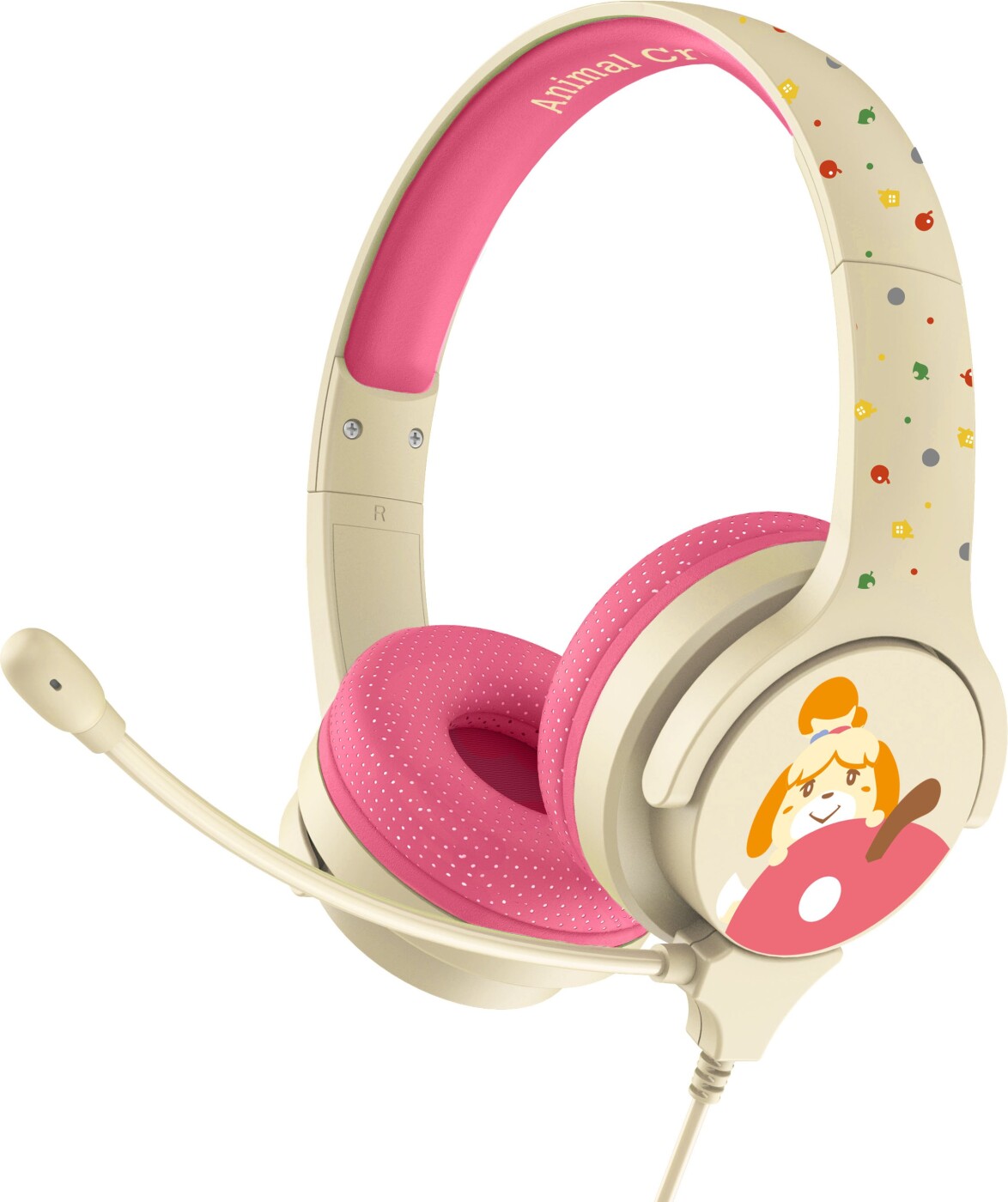 Billede af Animal Crossing - Hovedtelefoner Til Børn - Otl - Pink Beige