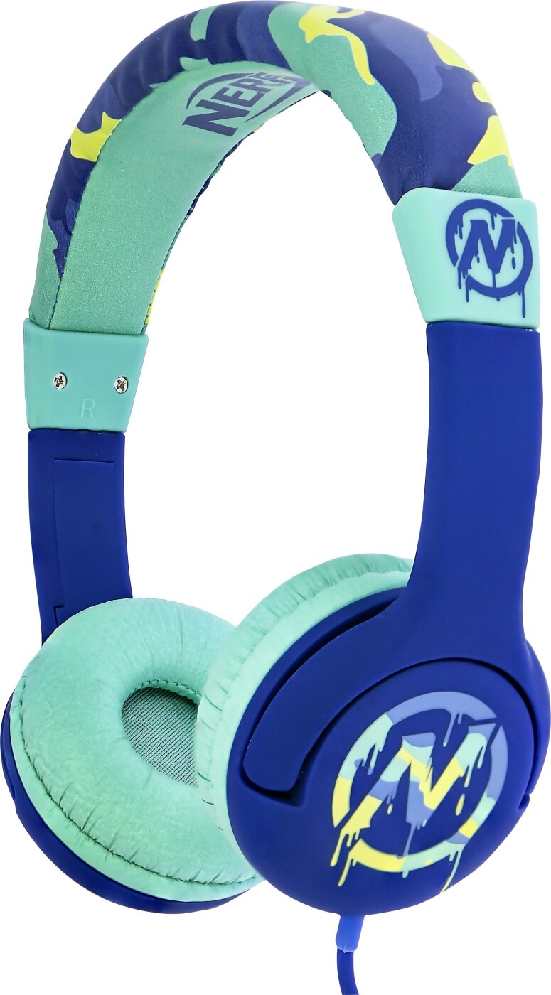 Børne Hovedtelefoner - Nerf - Otl - Blå Se tilbud og køb på