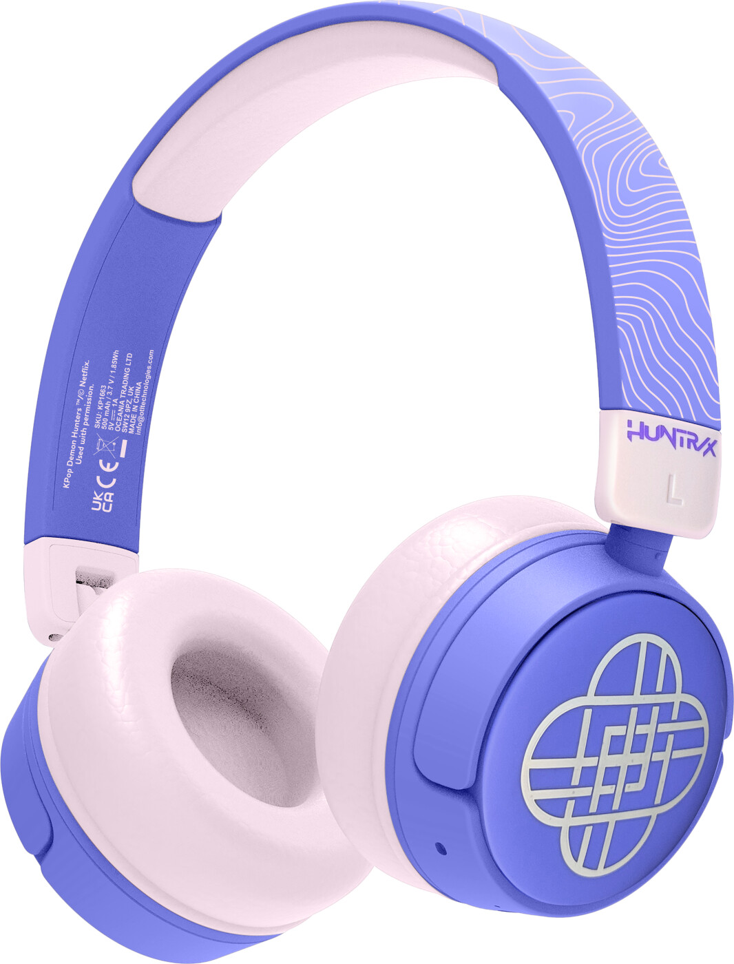 Otl - Kids Wireless Headphones - Kpop Demon Hunters Logo - Otl Technologies