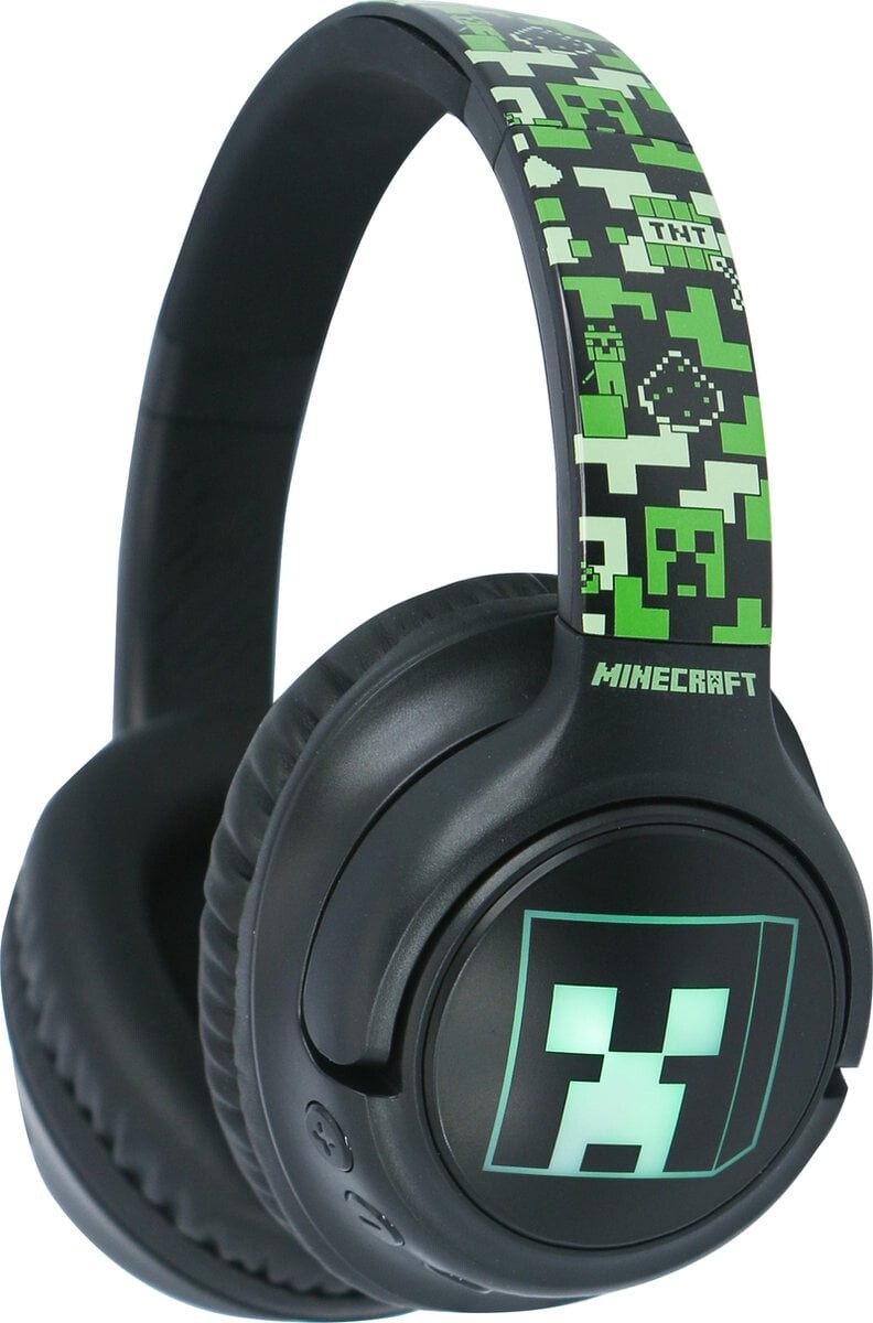 Otl - Minecraft Wireless Høretelefoners With Led Light