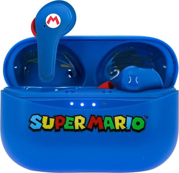 Billede af Super Mario - Earbuds - Blå - Otl